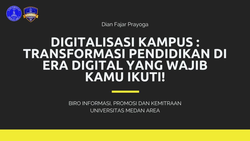 DIGITALISASI KAMPUS