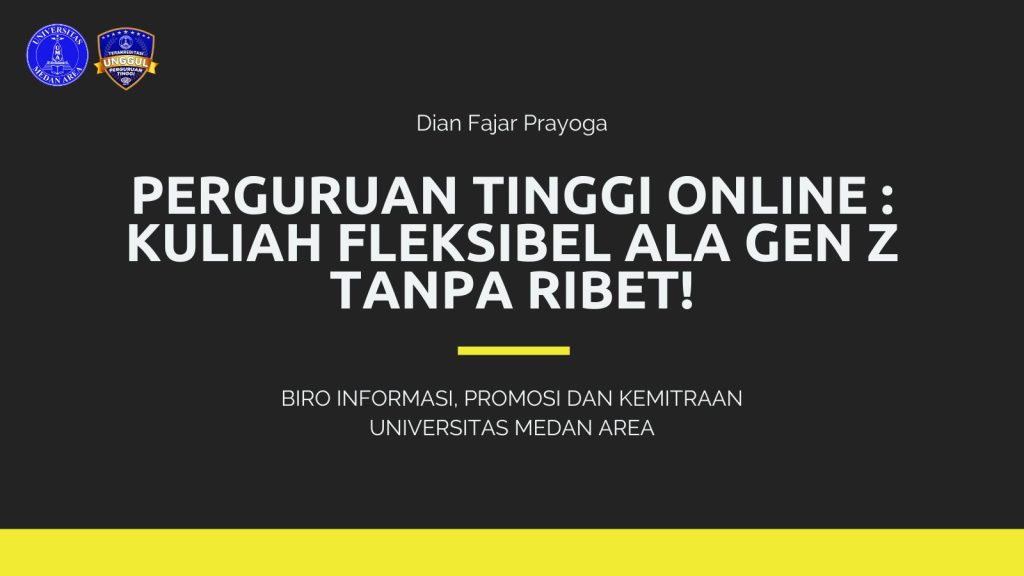 PERGURUAN TINGGI ONLINE